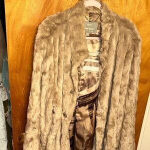Dennis by Dennis basso platinum fur coat in excellent condition